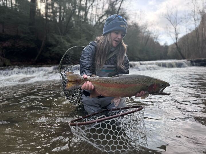 Christa-with-Steelhead
